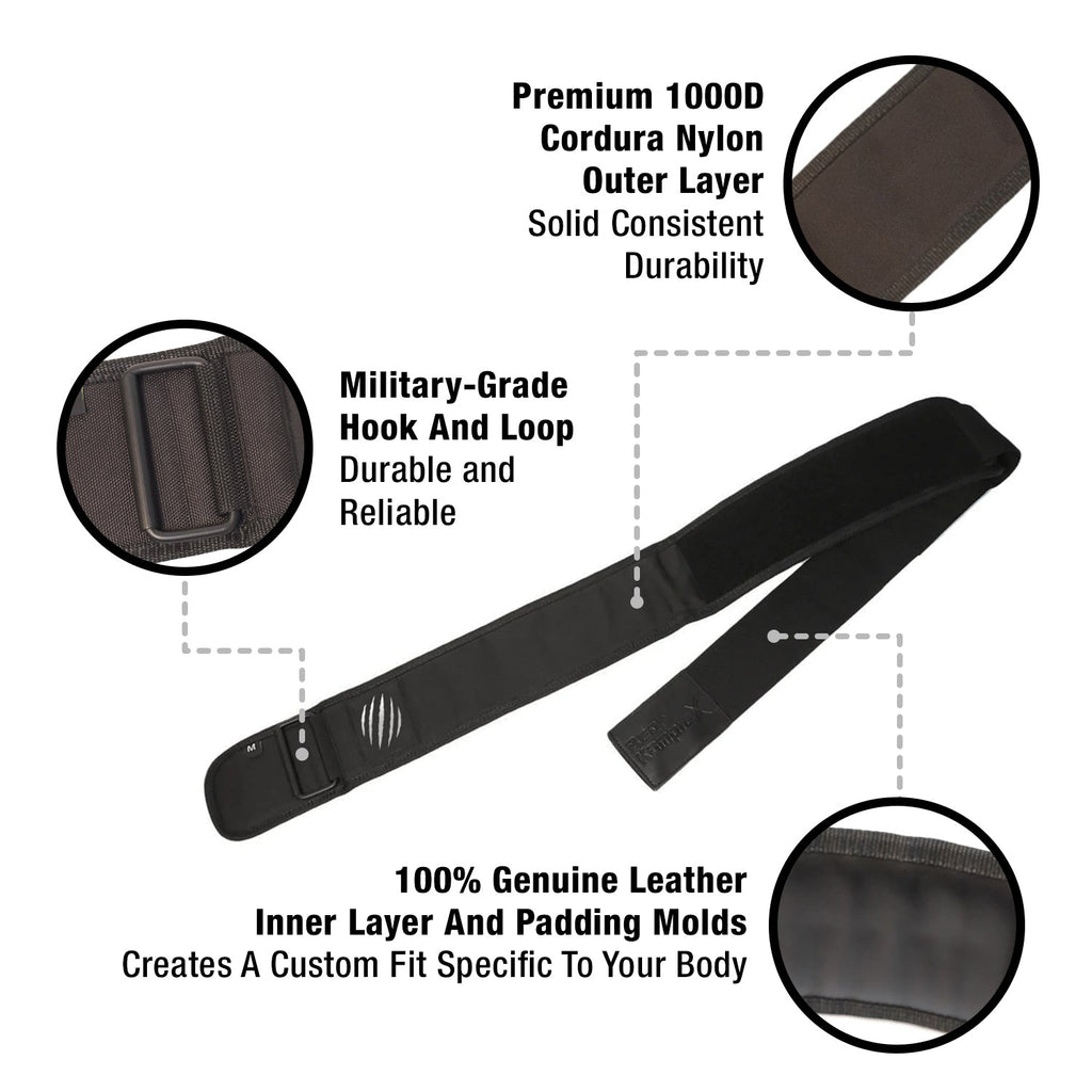 Bear KompleX "APEX" Premium Leather Weight Lifting Belt