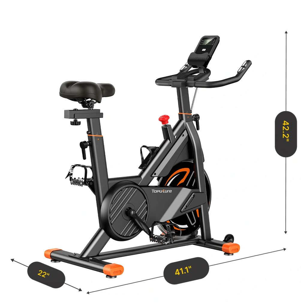 Toputure TEB3 Smart Exercise Bike with Heart Monitor